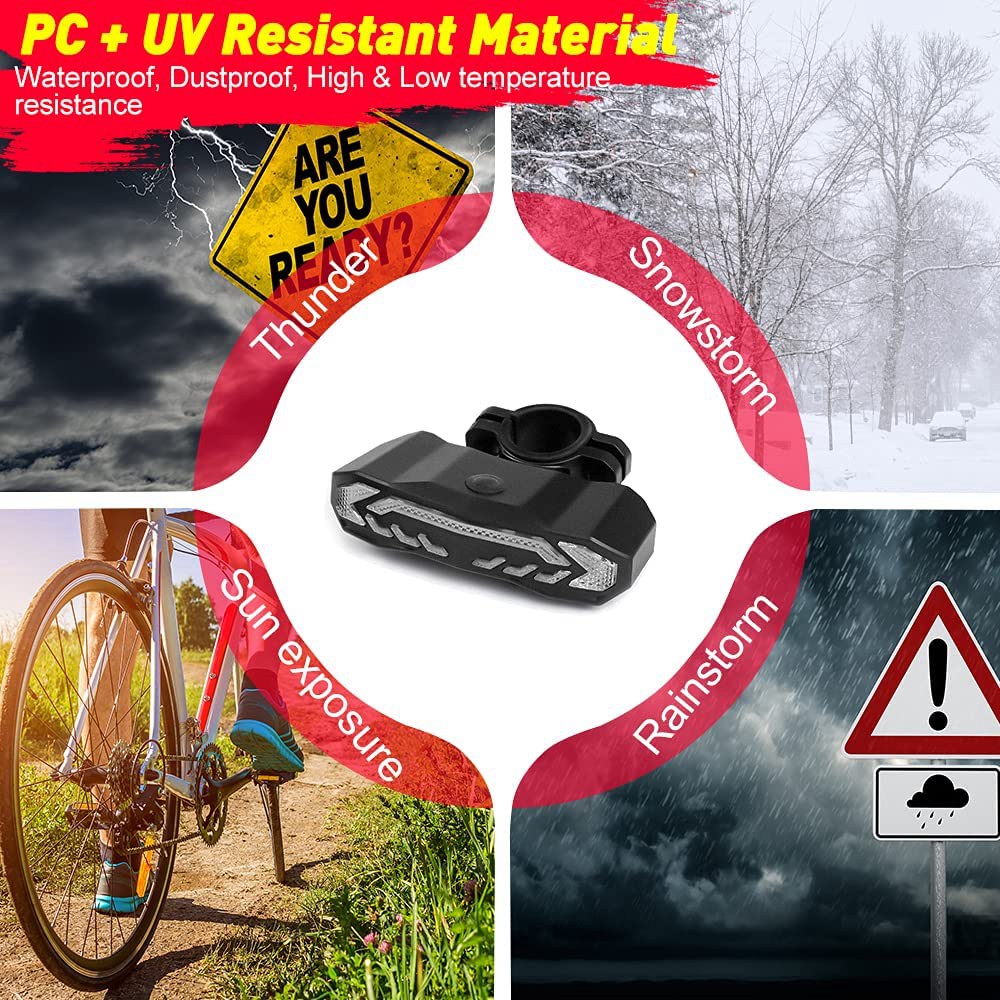 Bike Tail Light - A61P إشارة انعطاف للدراجة مع ضوء