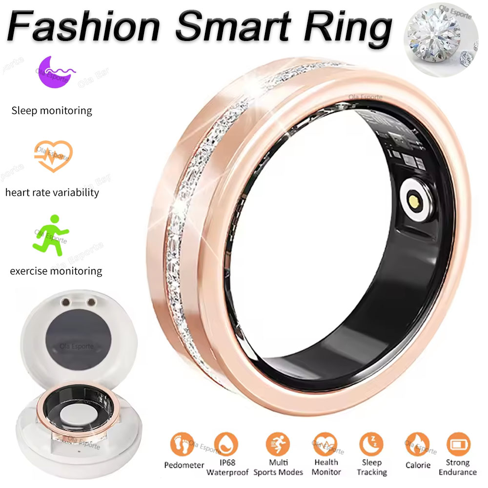 Cycling Heart Rate Monitor - 2025 جديد حلقة ذكية سيدة معدل