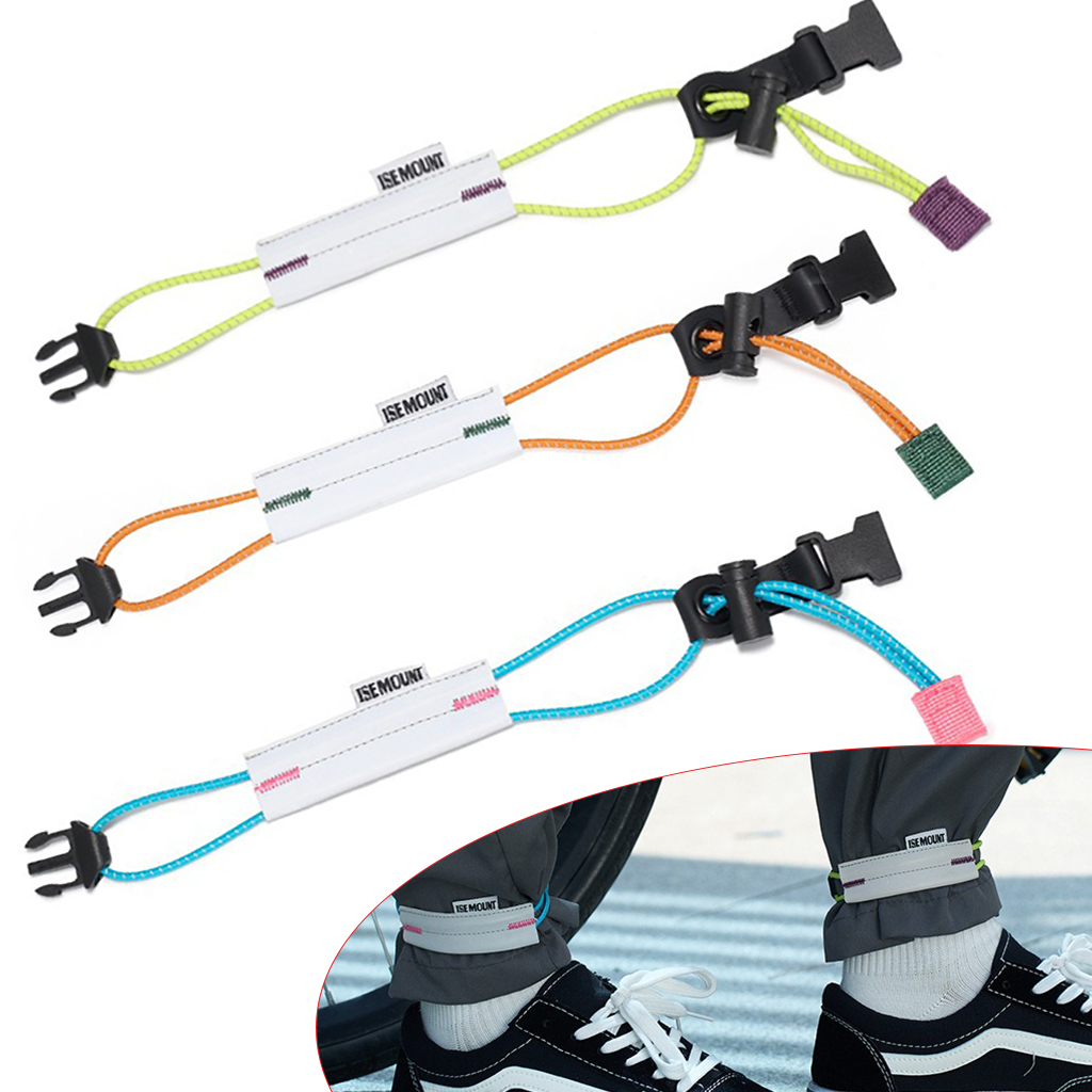 Cycling Gear Usa - حزام عاكس للضوء قابل للتعديل لسراويل