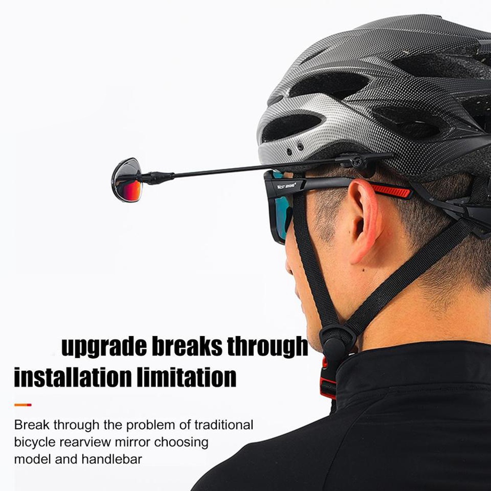 Bicycle Helmet - مرايا خلفية قابلة للتعديل L79A لخوذات