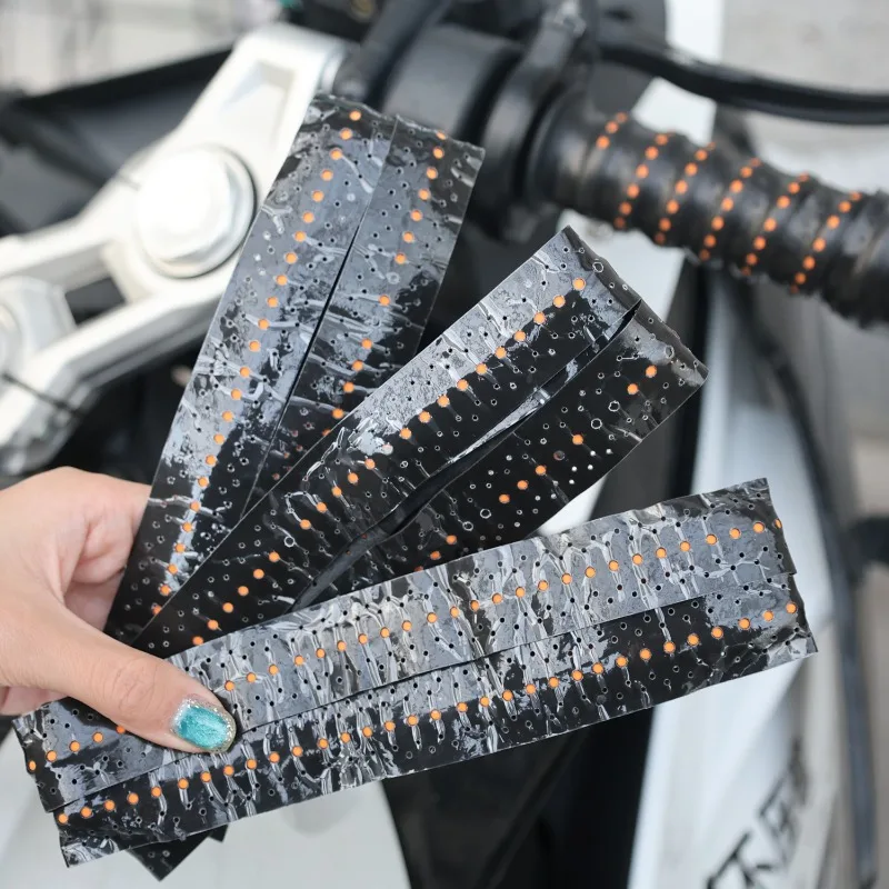 2/4 قطع شريط مقابض دراجة نارية - مراجعة Bike Handlebar Tape وسعره