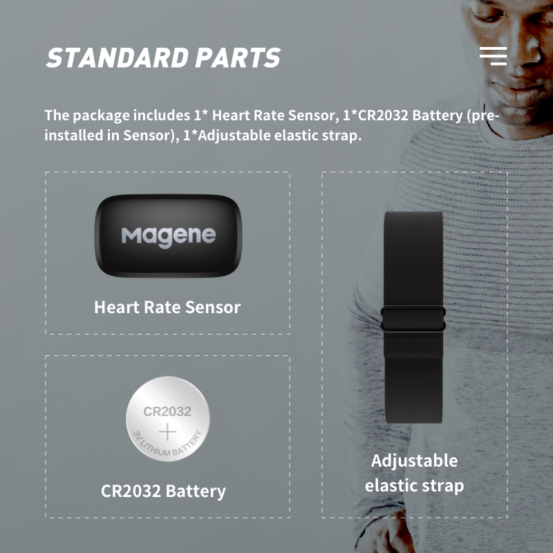 Magene H64 مراقب معدل ضربات ال - مراجعة Cycling Heart Rate Monitor وسعره