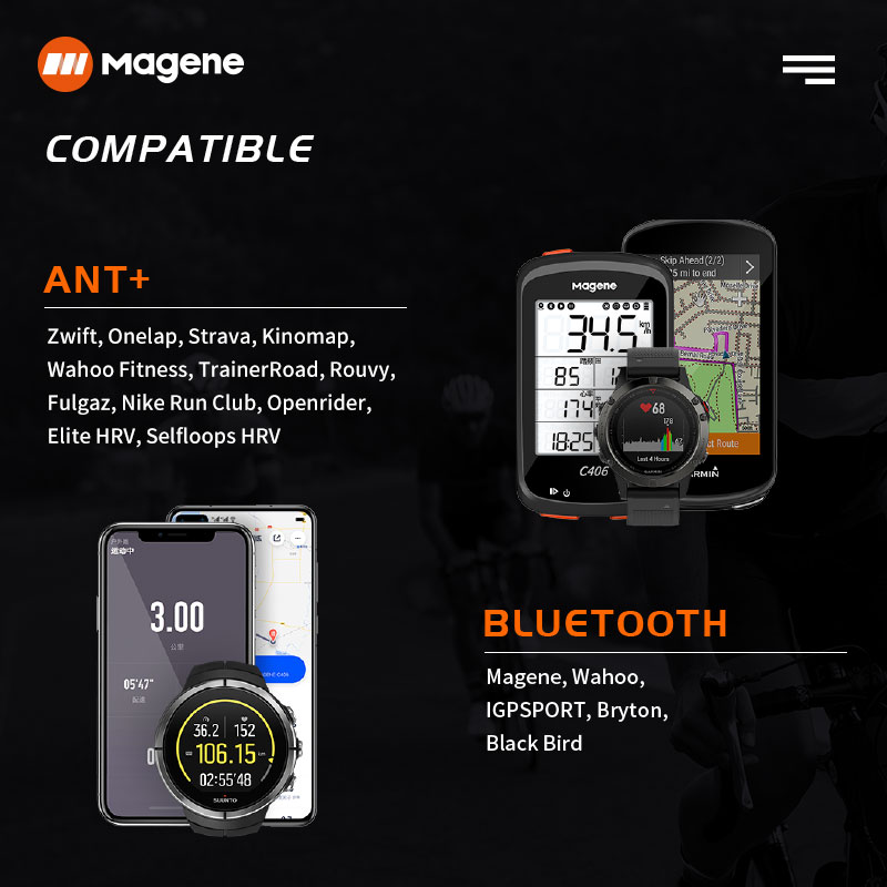 Magene H64 مراقب معدل ضربات ال - مراجعة Cycling Heart Rate Monitor وسعره