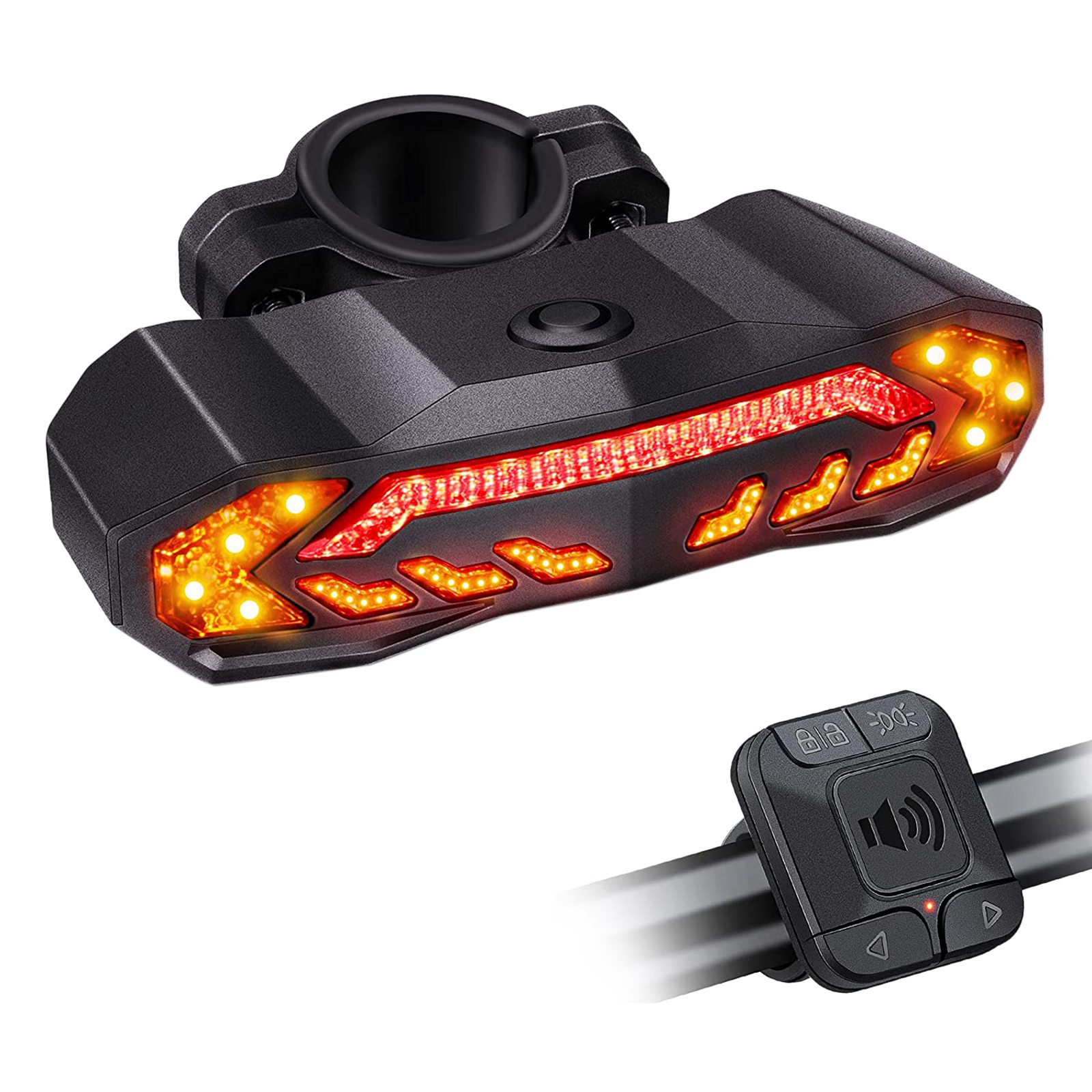 A61P إشارة انعطاف للدراجة مع ض - مراجعة Bike Tail Light وسعره