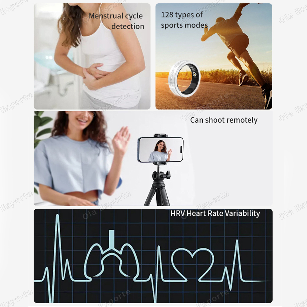 خاتم ذكي جديد 2026 للسيدات لمر - مراجعة Cycling Heart Rate Monitor وسعره