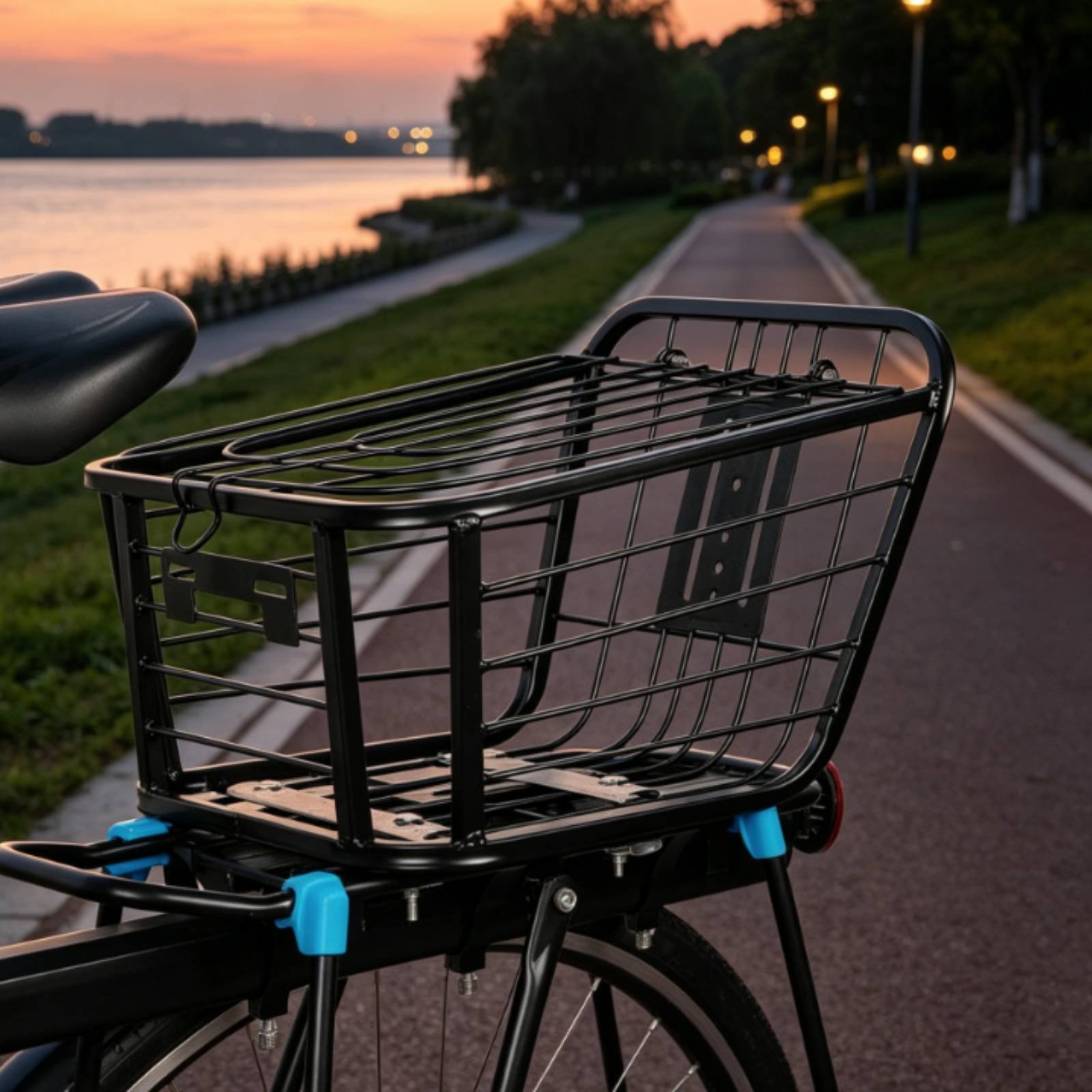 سلة خلفية قابلة للطي للدراجات  - مراجعة Cycling Gear Usa وسعره