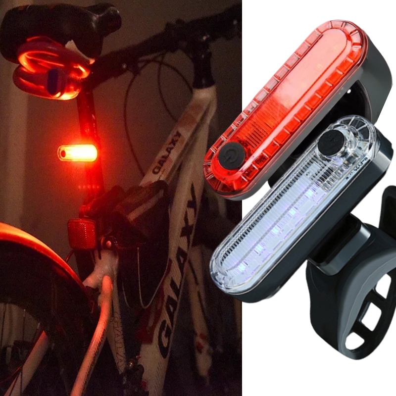 الدراجة الخلفية الذيل ضوء USB  - مراجعة Bicycle Helmet وسعره