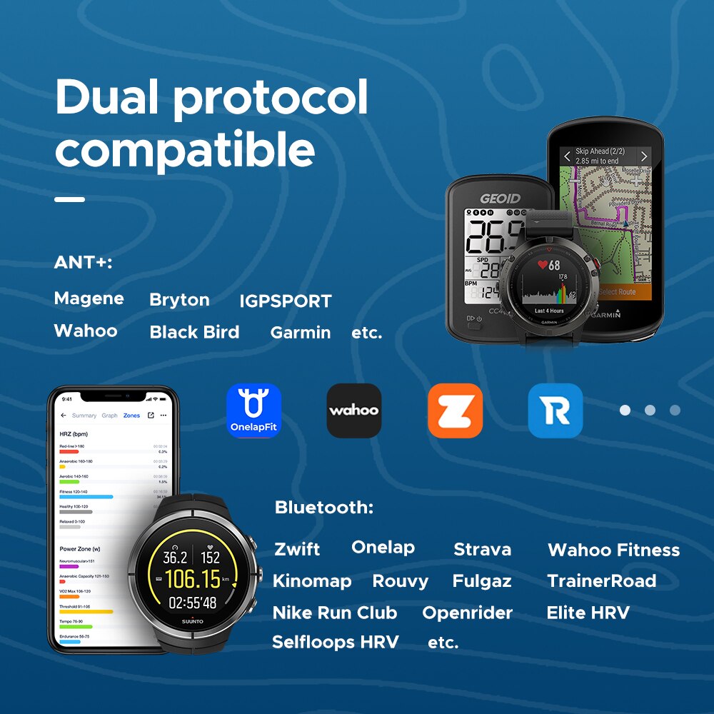 GEOID HS500 مراقب معدل ضربات ا - مراجعة Cycling Heart Rate Monitor وسعره
