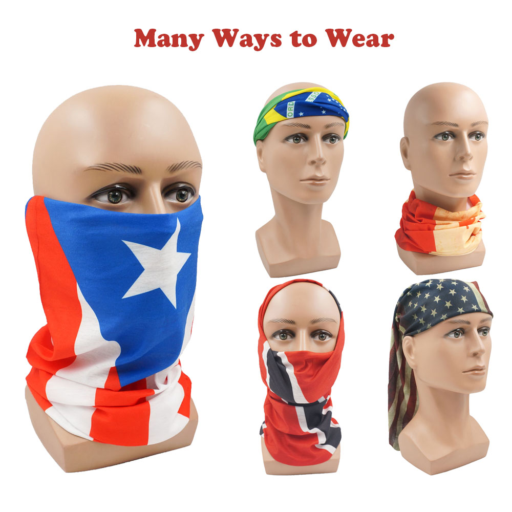 نيجيريا العلم باندانا النساء ا - مراجعة Cycling Gear Usa وسعره