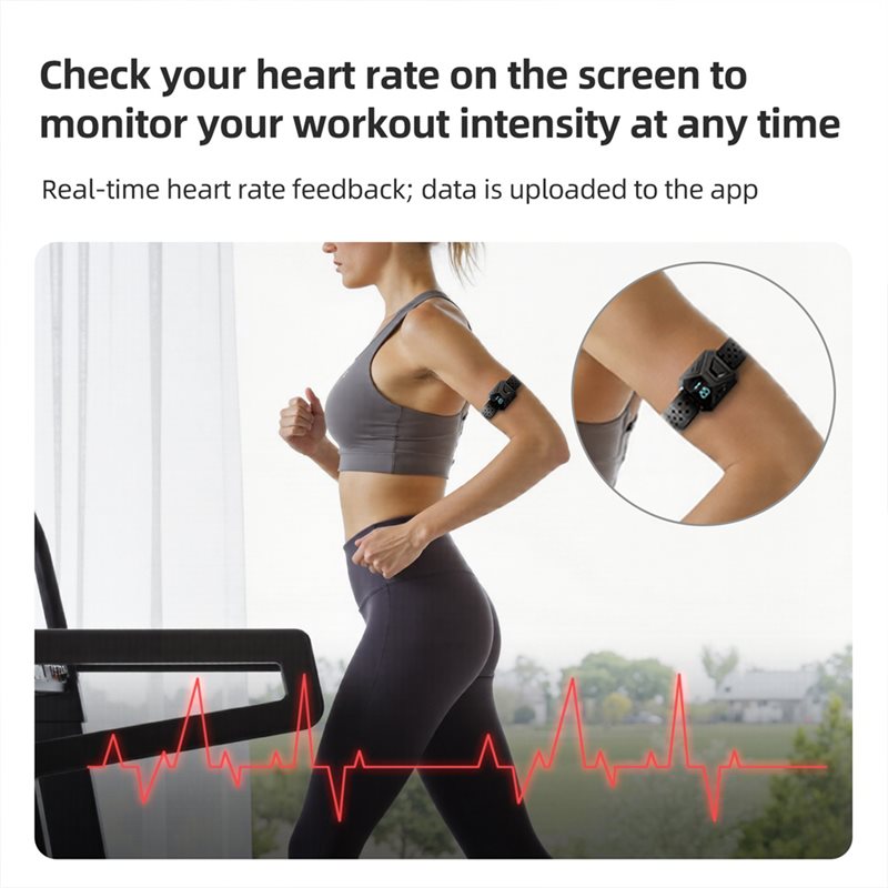 A64T-HRM70 Armband Heart Rate  - مراجعة Cycling Heart Rate Monitor وسعره