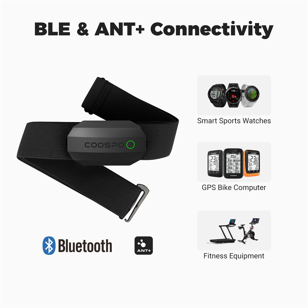 COOSPO H808S مستشعر معدل ضربات - مراجعة Cycling Heart Rate Monitor وسعره