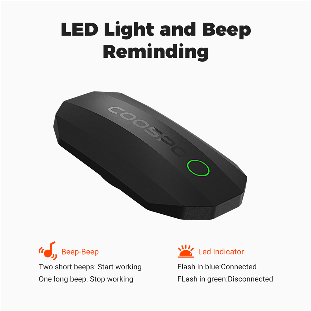 COOSPO H808S مستشعر معدل ضربات - مراجعة Cycling Heart Rate Monitor وسعره